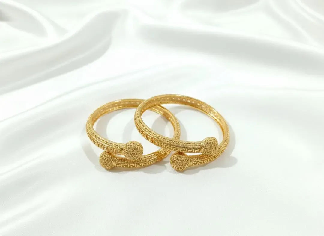 2 Pcs Plain Bangle