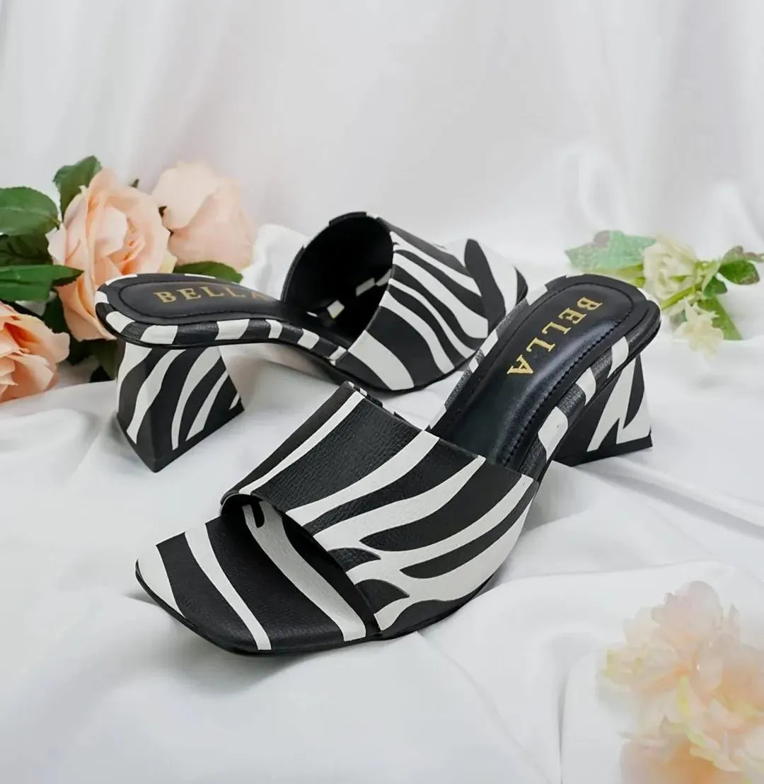 Women's Formal Multicolor Rexine Heels - 1 Pcs